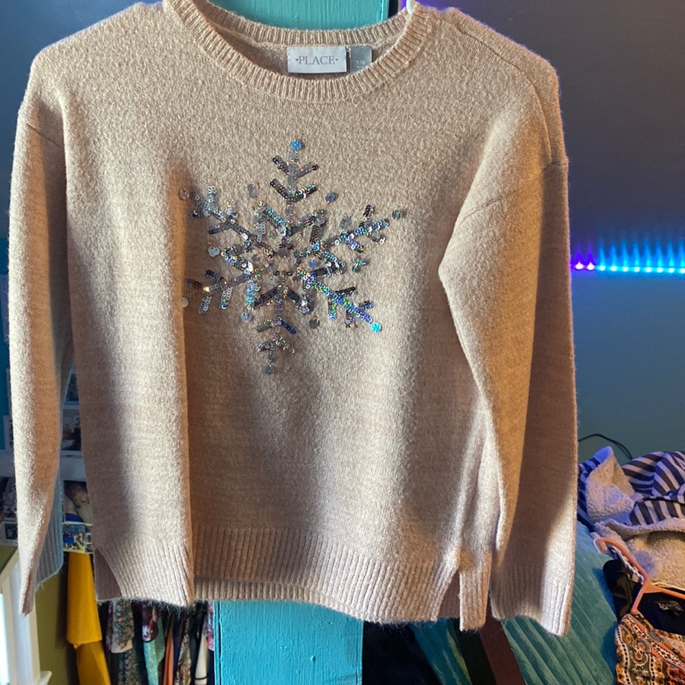 Pink Winter sweater